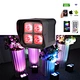 Outdoor Waterproof 6in1 Battery Powered Wifi App Remote DMX Wireless LED Uplight